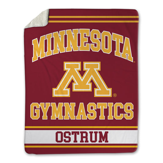 Minnesota - NCAA Women's Gymnastics : Arianna Ostrum - Blanket-0