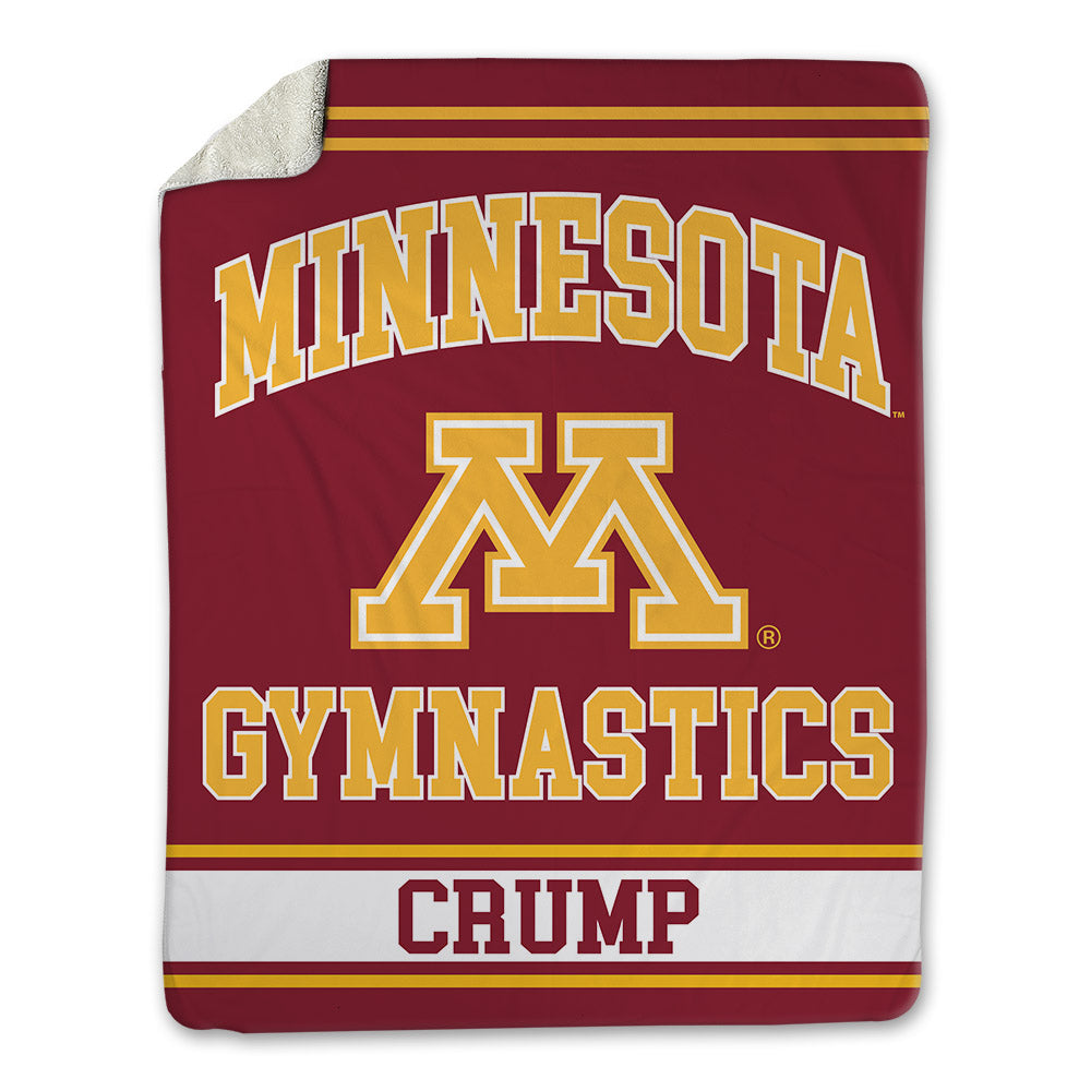 Minnesota - NCAA Women's Gymnastics : Teryn Crump - Blanket-0