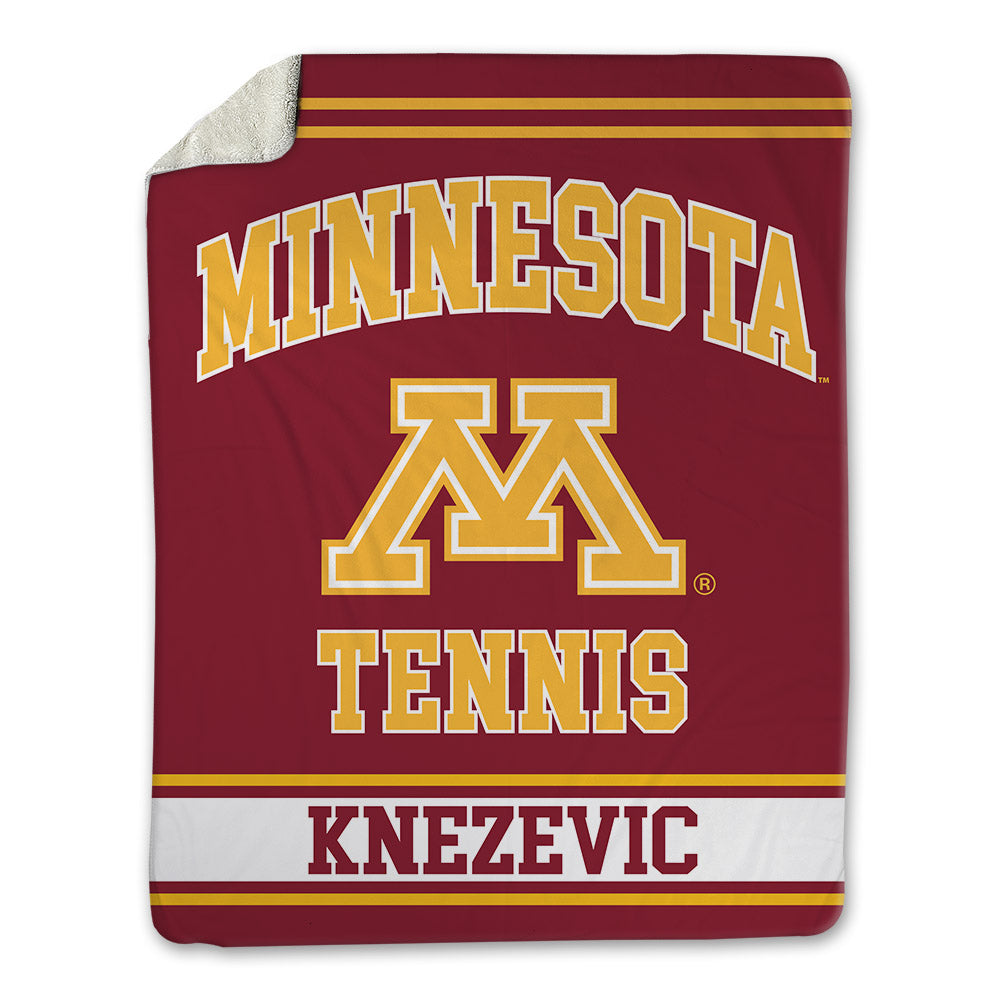 Minnesota - NCAA Women's Tennis : Nora Knezevic - Blanket-0