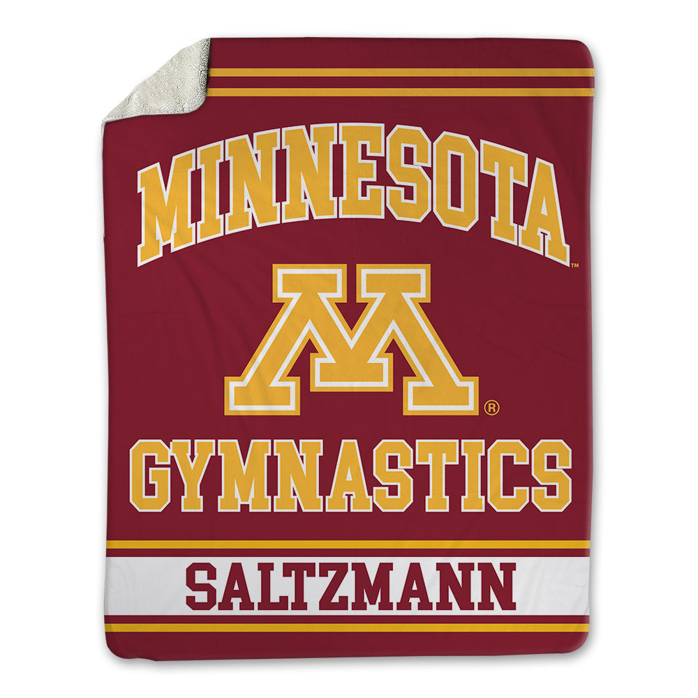 Minnesota - NCAA Women's Gymnastics : Lacie Saltzmann - Blanket-0