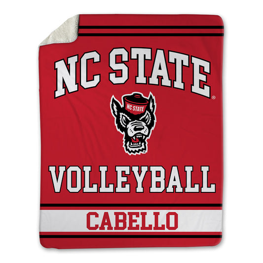 NC State - NCAA Women's Volleyball : Naomi Cabello - Blanket-0