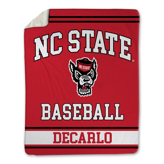 NC State - NCAA Baseball : Vincent DeCarlo - Blanket-0