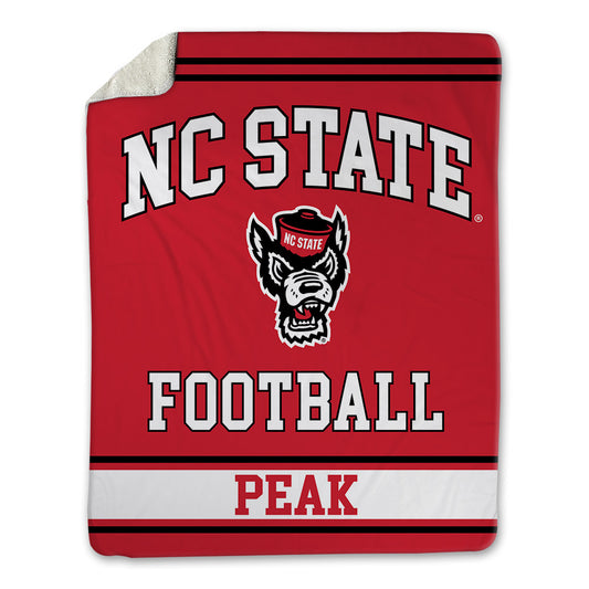 NC State - NCAA Football : Jacarrius Peak - Blanket-0