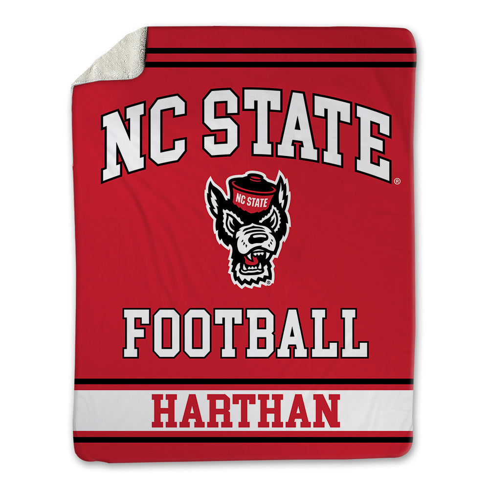 NC State - NCAA Football : Cristian Harthan - Blanket-0