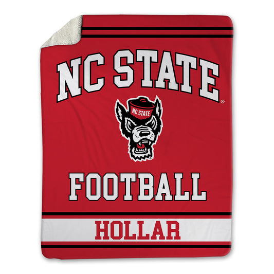 NC State - NCAA Football : Jayden Hollar - Blanket-0