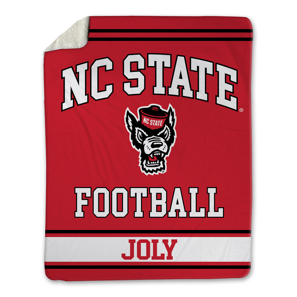NC State - NCAA Football : Justin Joly - Blanket-0