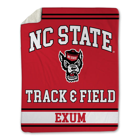 NC State - NCAA Women's Track & Field : Ta'Honny Exum - Blanket-0