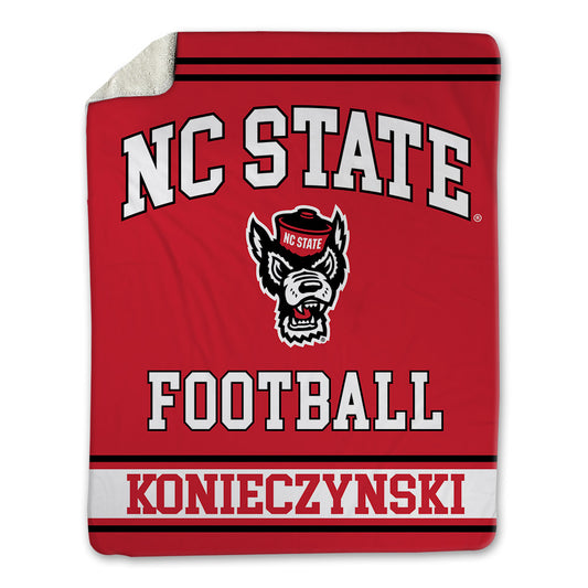 NC State - NCAA Football : Nick Konieczynski - Blanket-0