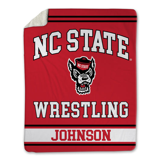 NC State - NCAA Wrestling : Josh Johnson - Blanket-0