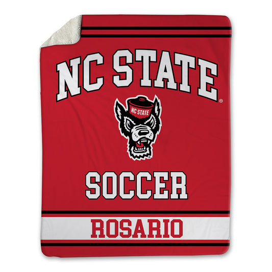 NC State - NCAA Men's Soccer : Gianni Rosario - Blanket-0