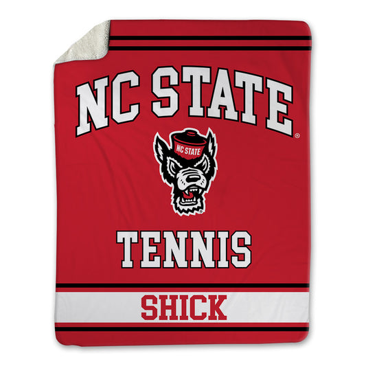 NC State - NCAA Men's Tennis : Braden Shick - Blanket-0