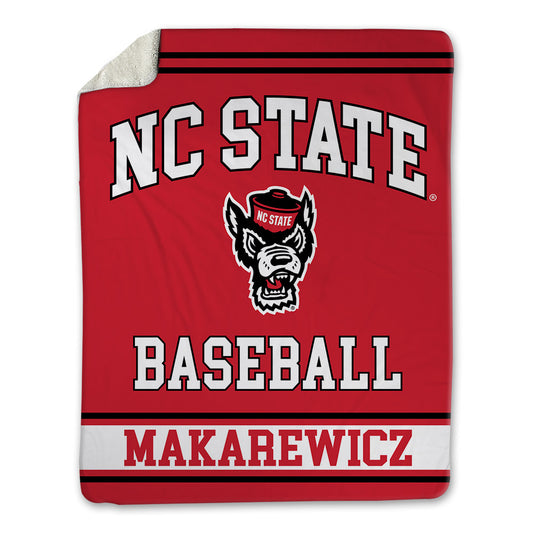 NC State - NCAA Baseball : Alec Makarewicz - Blanket-0