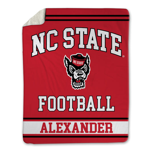 NC State - NCAA Football : Blair Alexander - Blanket-0