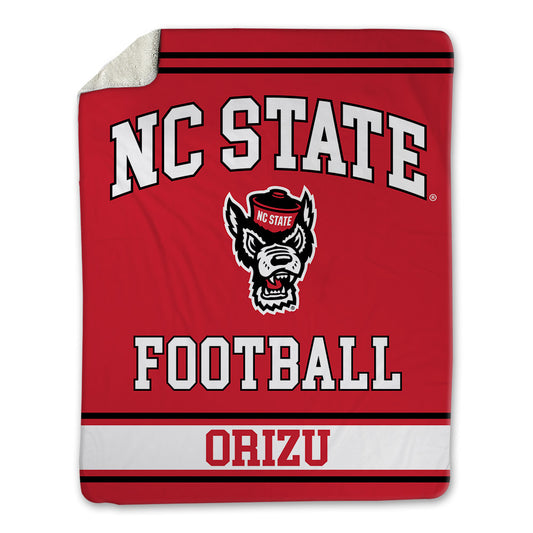 NC State - NCAA Football : Odera Orizu - Blanket-0