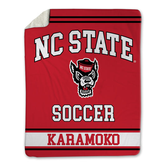 NC State - NCAA Men's Soccer : Hakim Karamoko - Blanket-0