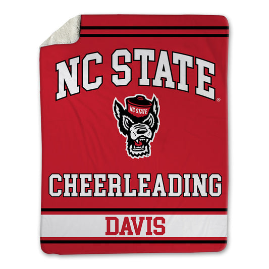 NC State - NCAA Cheerleading : Reagan Davis - Blanket-0