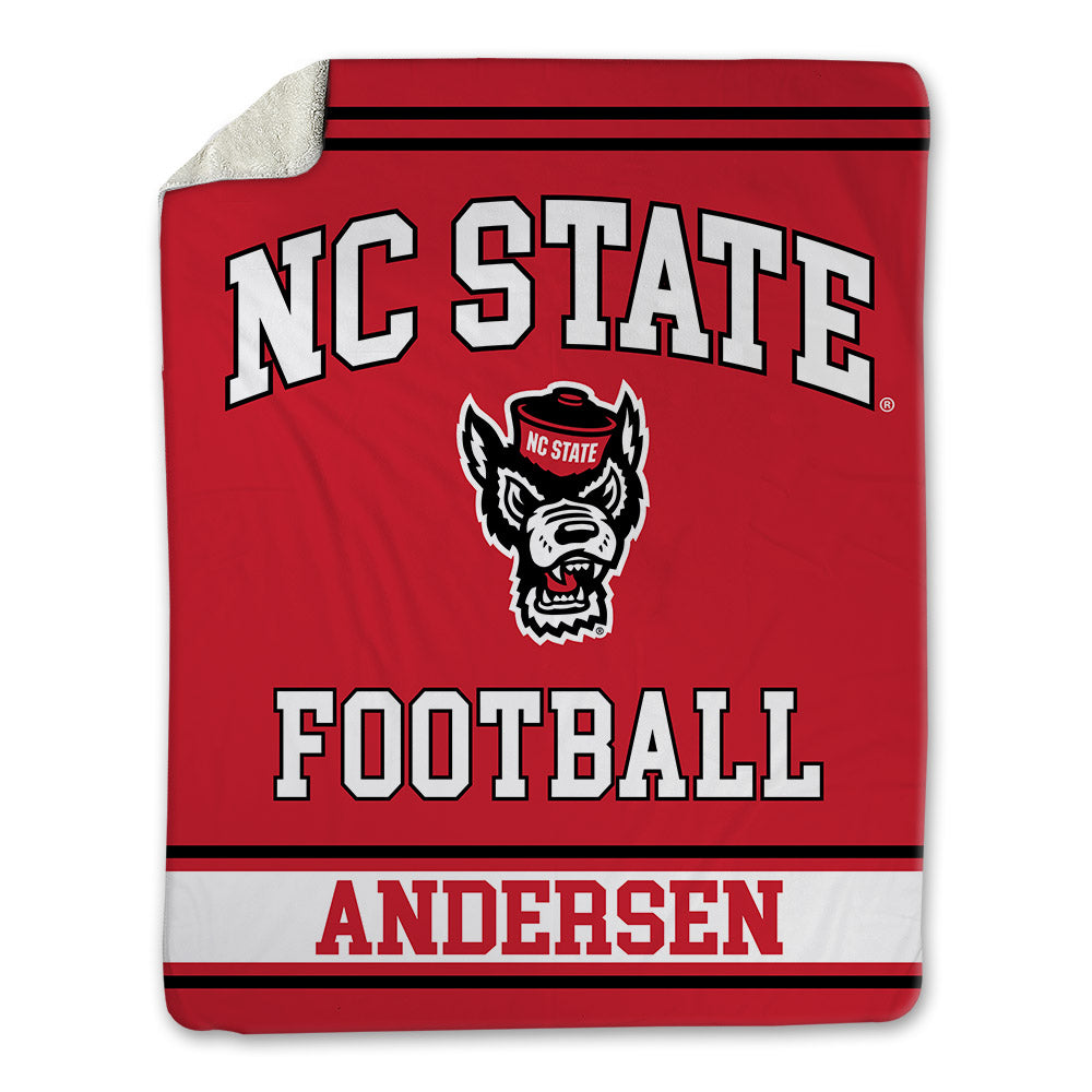 NC State - NCAA Football : Teague Andersen - Blanket-0