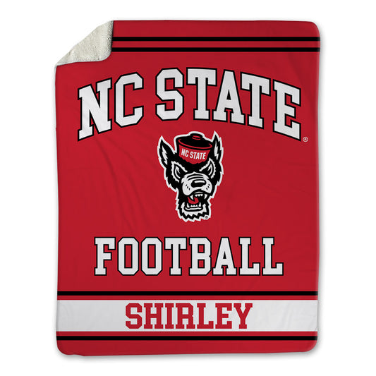 NC State - NCAA Football : Isaiah Shirley - Blanket-0