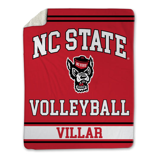 NC State - NCAA Women's Volleyball : Elaisa Villar - Blanket-0