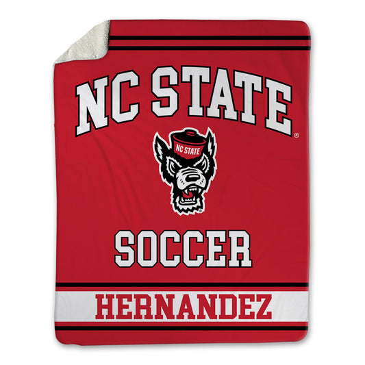 NC State - NCAA Women's Soccer : Sophia Hernandez - Blanket-0