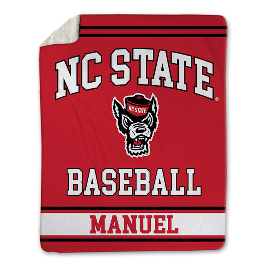 NC State - NCAA Baseball : Truitt Manuel - Blanket-0