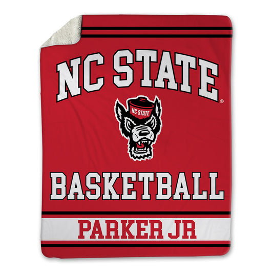 NC State - NCAA Men's Basketball : Dennis Parker Jr - Blanket-0