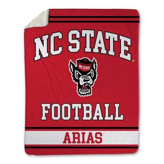 NC State - NCAA Football : Aiden Arias - Blanket-0