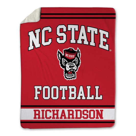 NC State - NCAA Football : AJ Richardson - Blanket-0