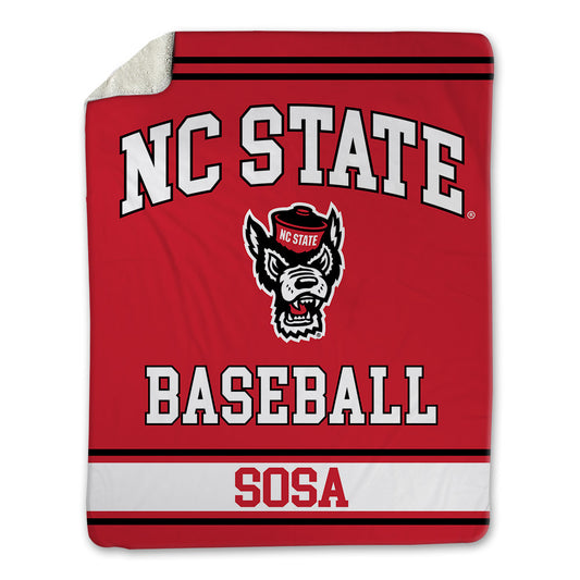 NC State - NCAA Baseball : Alex Sosa - Blanket-0