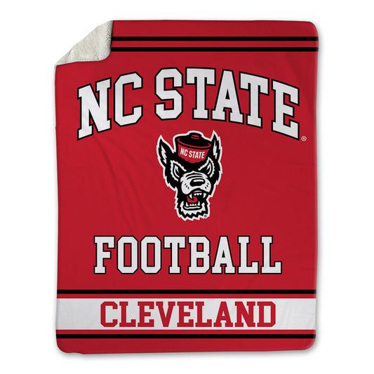 NC State - NCAA Football : Brandon Cleveland - Blanket-0