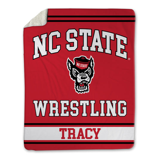 NC State - NCAA Wrestling : Tyler Tracy - Blanket-0