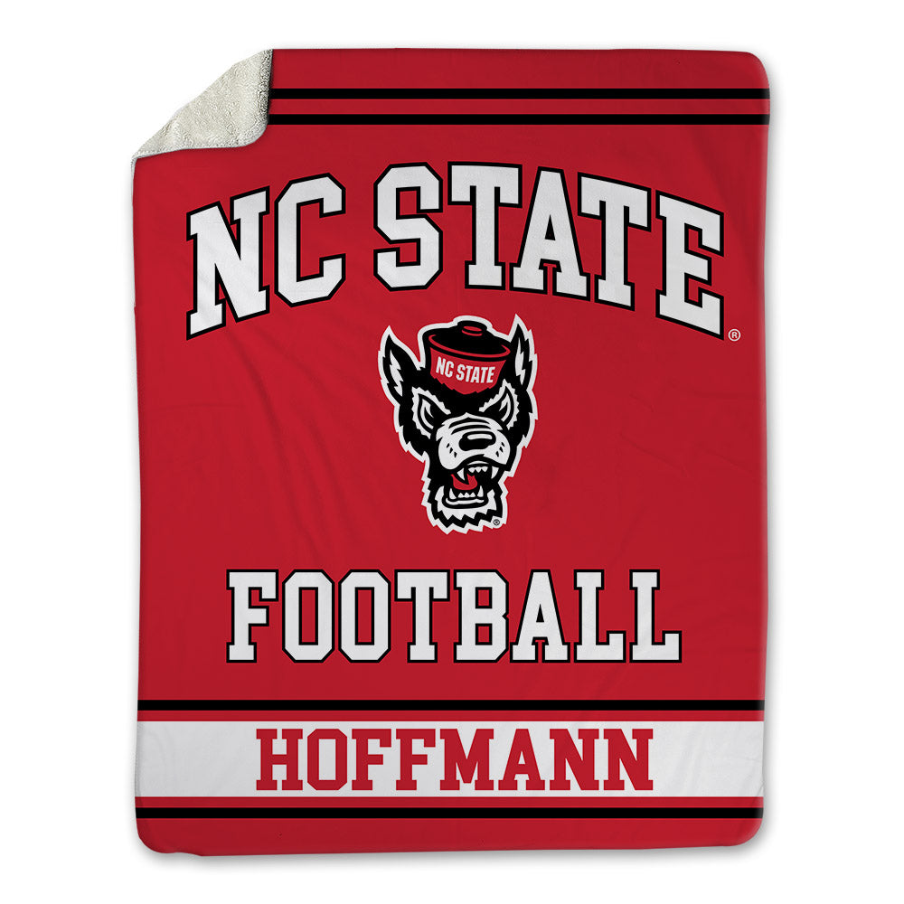 NC State - NCAA Football : teddy hoffmann - Blanket-0