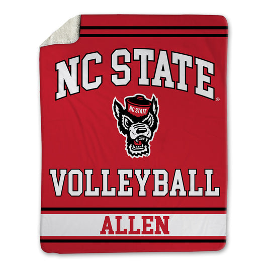 NC State - NCAA Women's Volleyball : Jada Allen - Blanket-0