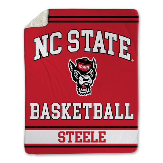 NC State - NCAA Women's Basketball : Laci Steele - Blanket-0