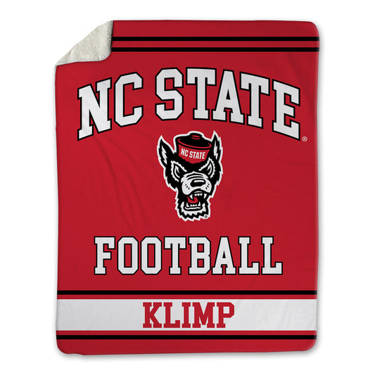 NC State - NCAA Football : Ryan Klimp - Blanket-0