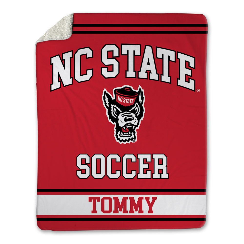 NC State - NCAA Men's Soccer : Calem Tommy - Blanket-0