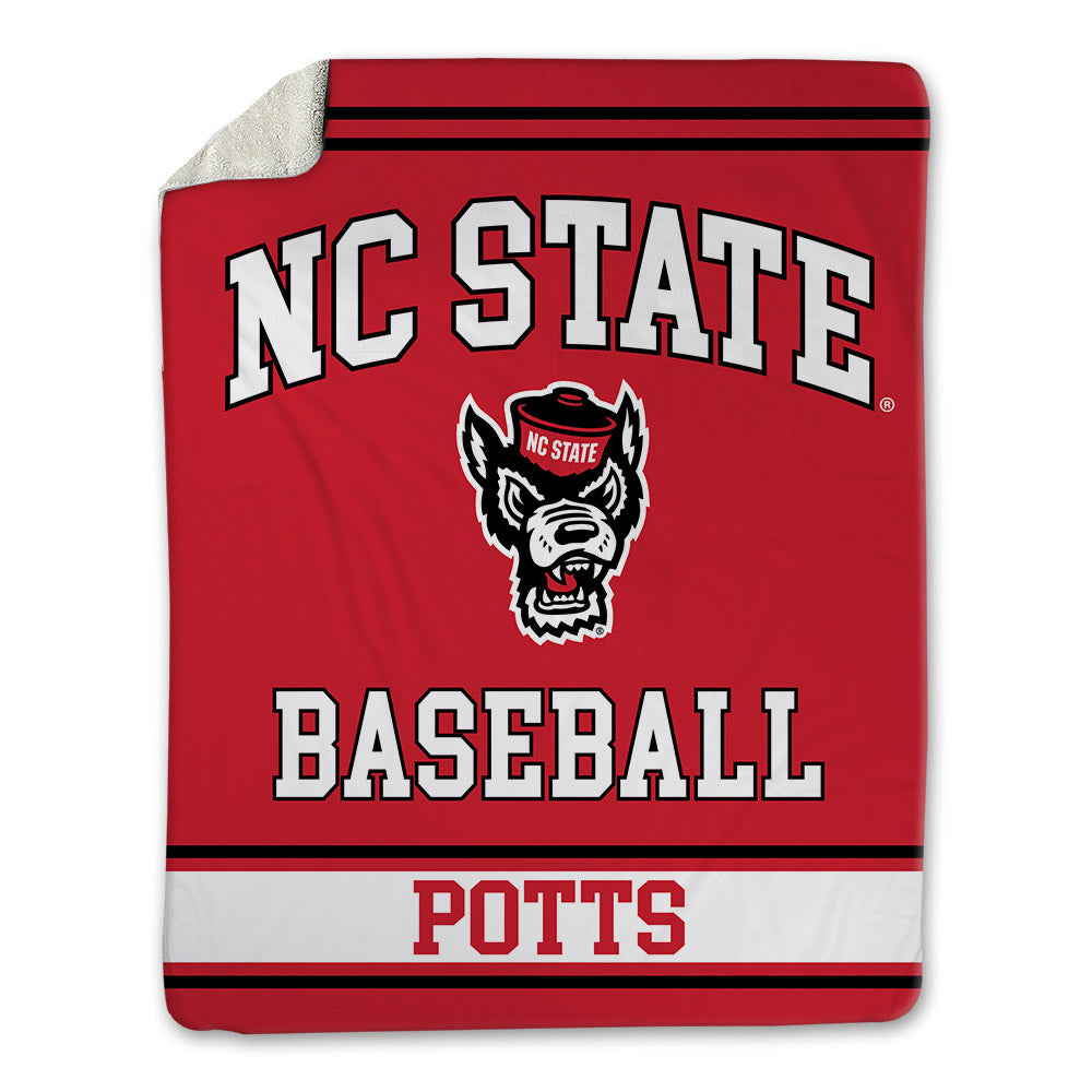 NC State - NCAA Baseball : Tristan Potts - Blanket-0