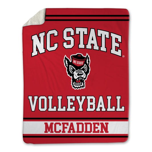 NC State - NCAA Women's Volleyball : Hailey McFadden - Blanket-0