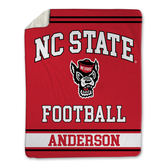 NC State - NCAA Football : Terrell Anderson - Blanket-0