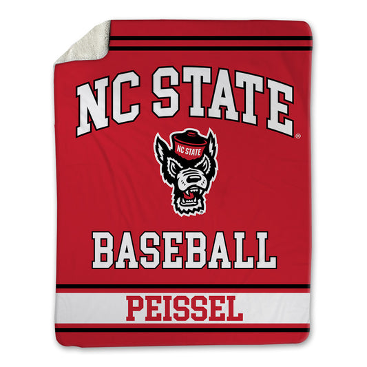 NC State - NCAA Baseball : Julien Peissel - Blanket-0