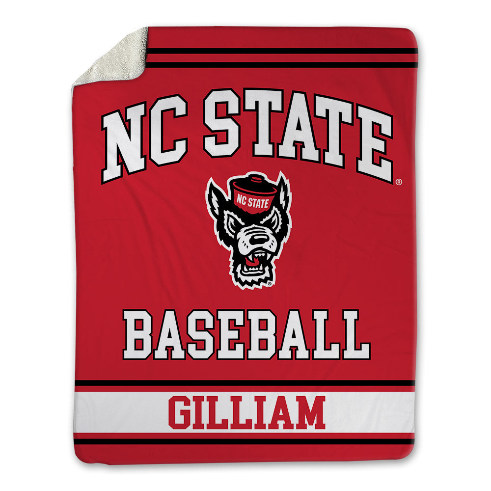 NC State - NCAA Baseball : Jet Gilliam - Blanket-0