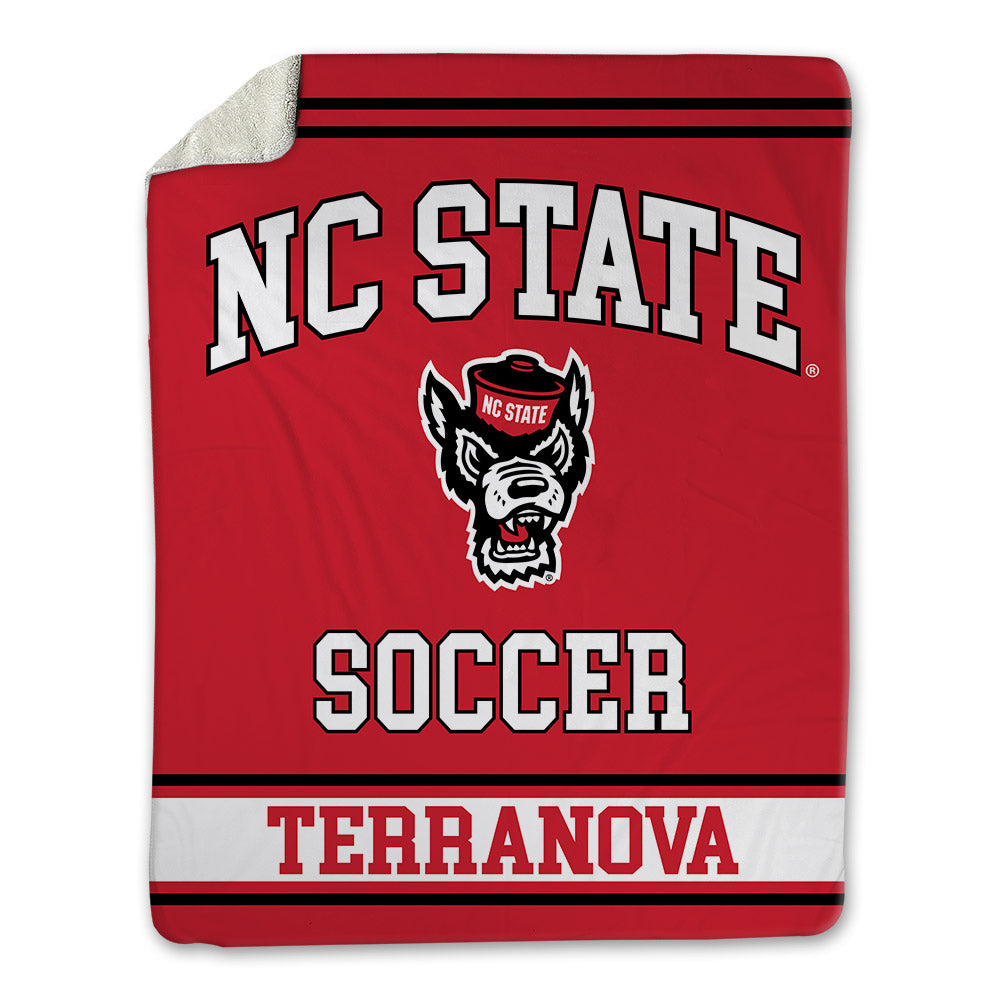 NC State - NCAA Men's Soccer : Samuel Terranova - Blanket-0