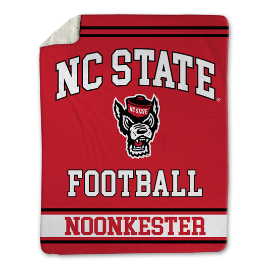 NC State - NCAA Football : Caden Noonkester - Blanket-0