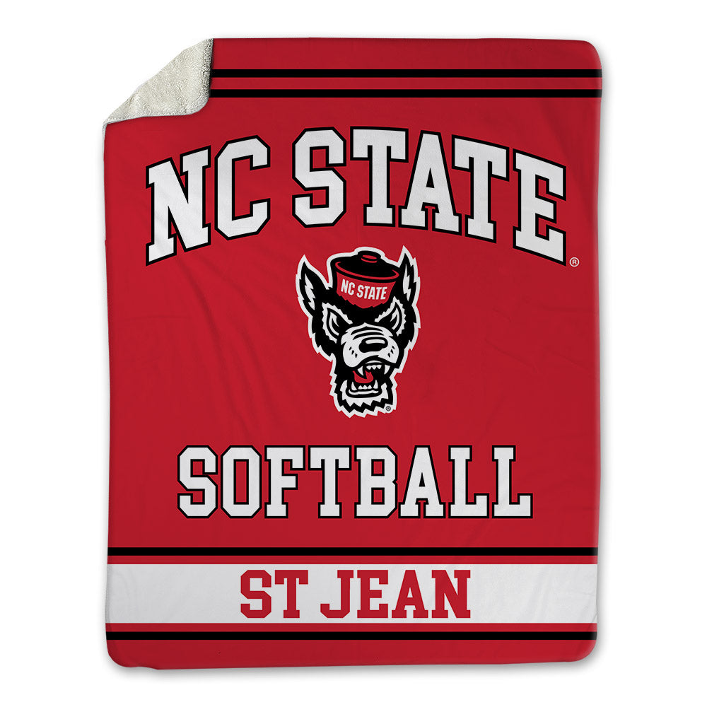 NC State - NCAA Softball : Lisey St Jean - Blanket-0