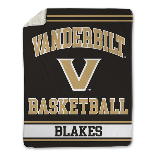 Vanderbilt - NCAA Women's Basketball : Mikayla Blakes - Blanket-0