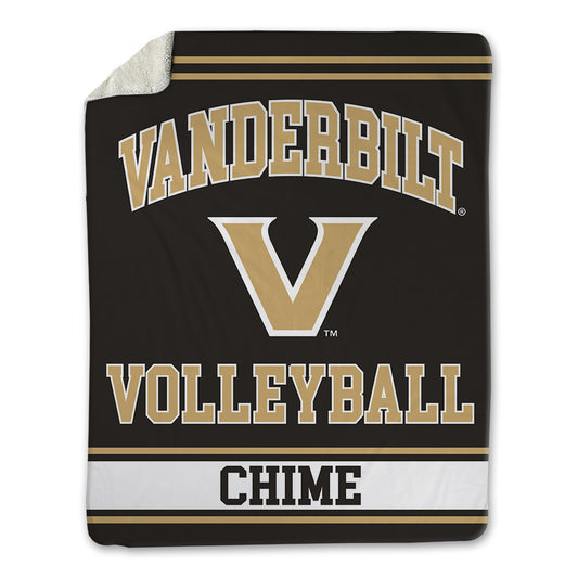 Vanderbilt - NCAA Women's Volleyball : Ariel Chime - Blanket-0