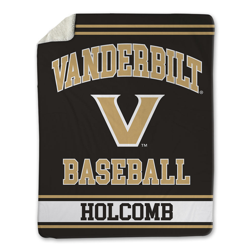 Vanderbilt - NCAA Baseball : Braden Holcomb - Blanket-0