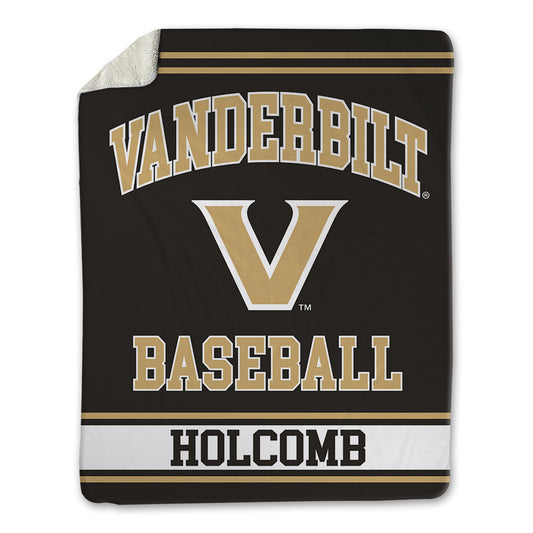 Vanderbilt - NCAA Baseball : Braden Holcomb - Blanket-0