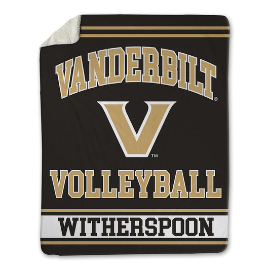 Vanderbilt - NCAA Women's Volleyball : Maya Witherspoon - Blanket-0