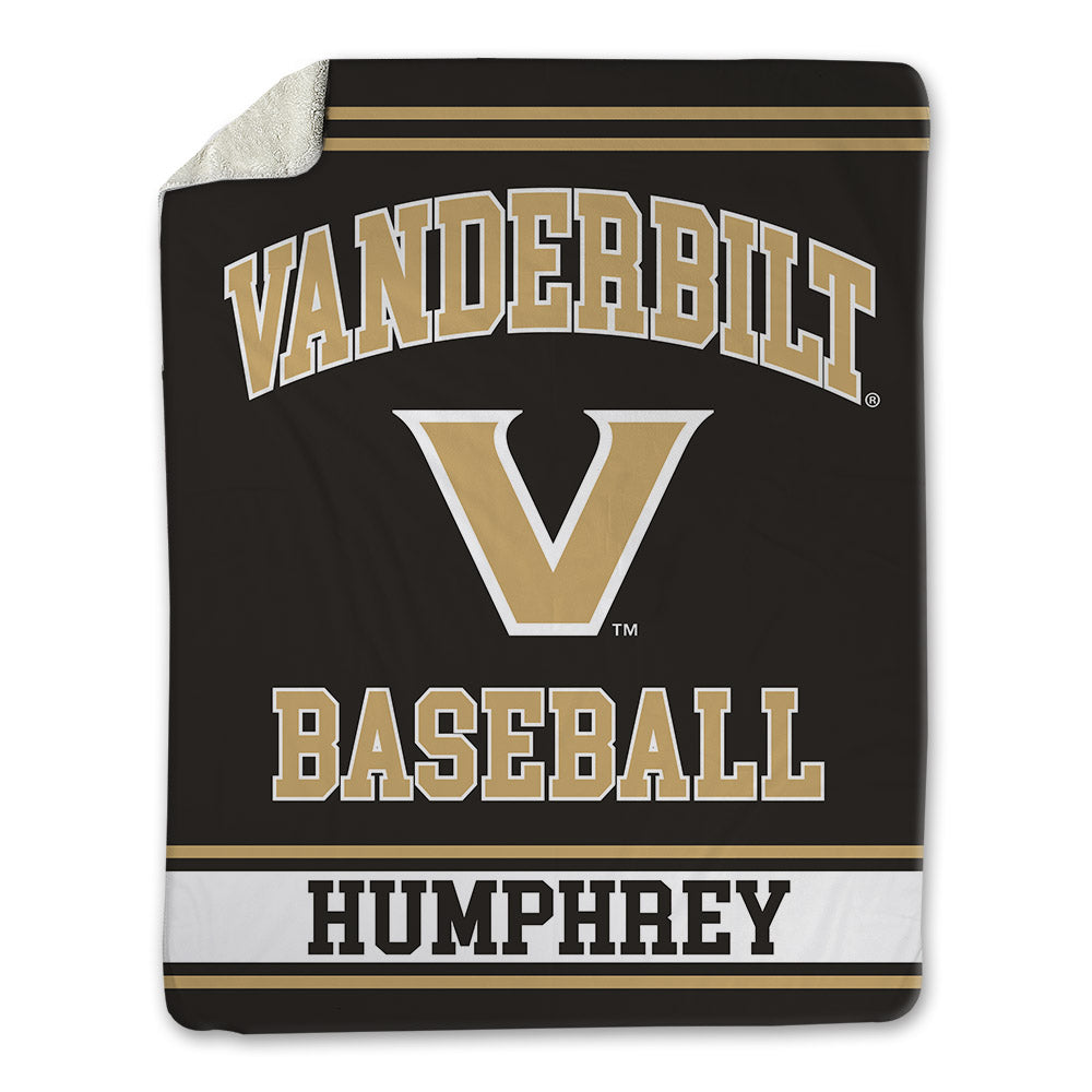 Vanderbilt - NCAA Baseball : Jacob Humphrey - Blanket-0